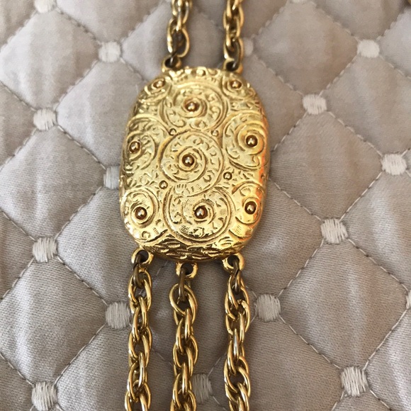 Maxixe Denker classic long chain gold with charms - Picture 6 of 8